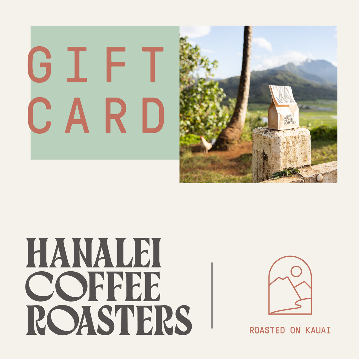 Hanalei Coffee Roasters Gift Card
